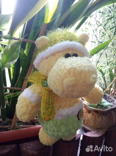 Мягкие игрушки бегемот,зайка