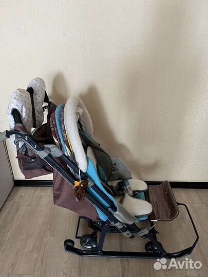 Коляска санки Ника кидс