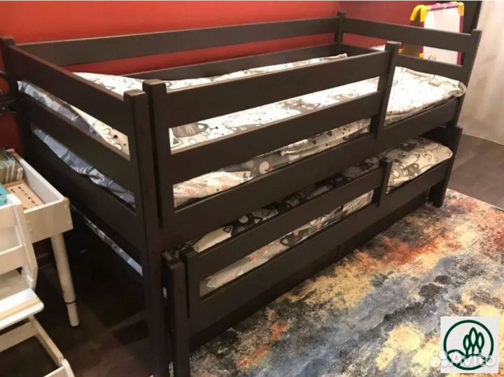 Кровать детская для двух детей от 3-х лет