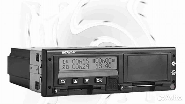 Тахограф Штрих-М новый с чипом нкм