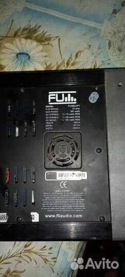 Автомобильный аудиоусилитель FU360.2-F1