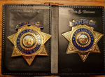 Полицейские жетоны (значки) Шерифа США. Оригиналы