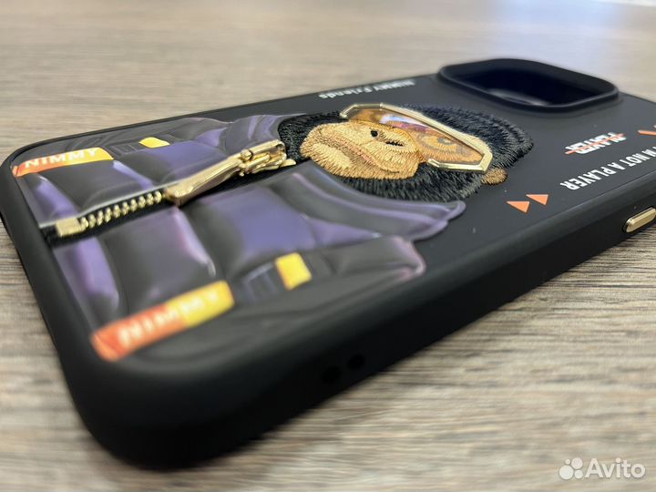 Чехол Nimmy на iPhone15 pro max модная гарила