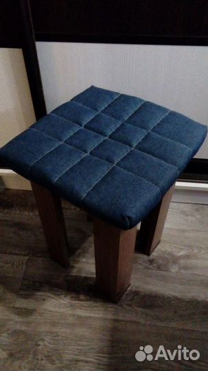 Чехлы на табуреты квадратные берюзовые