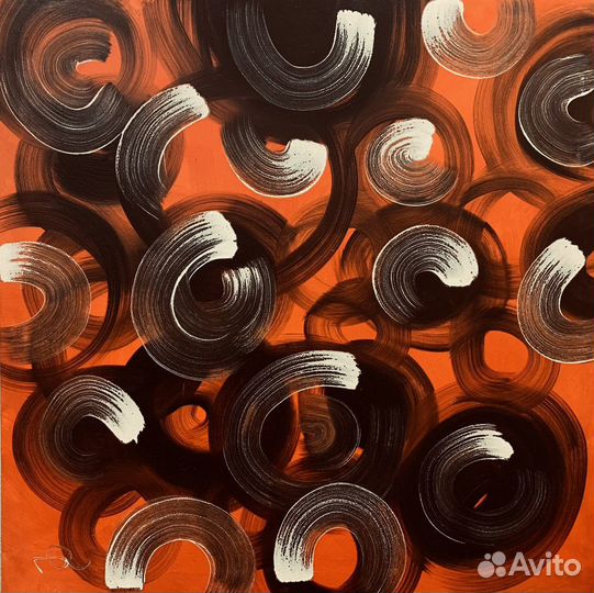 Картина абстракция