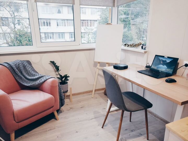 2-к. квартира, 55 м², 4/4 эт.