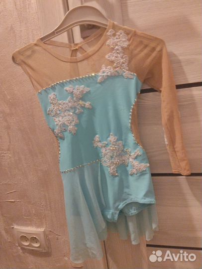 Платье для гимнастики, танцев, катания 128-134