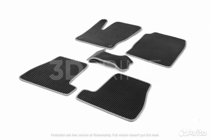 Коврики EVA (Ева) на Vw Caravelle T5/T6 2003- н.в