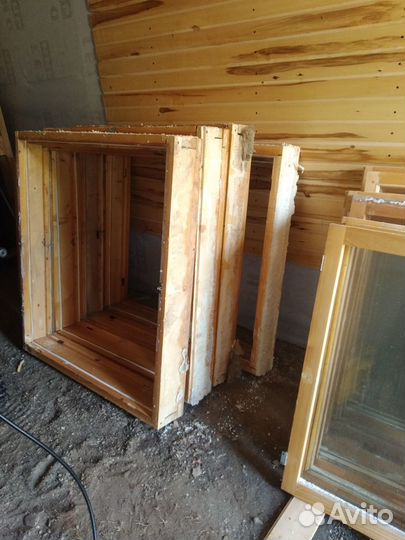 Продам деревянные окна б/у