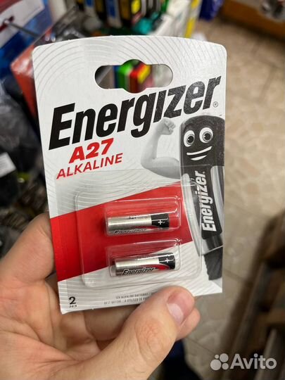 Батарейки Energizer A27, 27А, LR27 (12В) BL-2