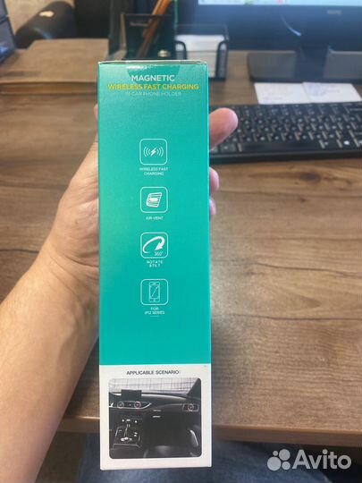 Держатель для телефона Hoco ca91 15W