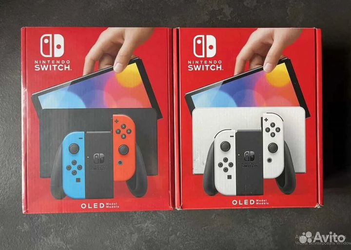 Nintendo Switch oled 64gb + Консультация