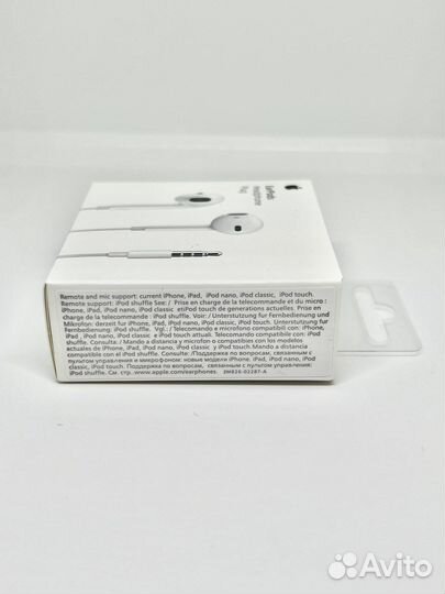 Наушники Apple EarPods с разъёмом 3.5mm (новые)
