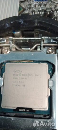 Комплект LGA1155: 1270v2 + 16 гб RAM + Motherboard