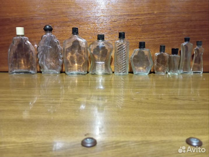 Флаконы от духов и одеколонов СССР