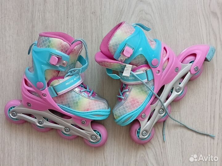 Ролики детские раздвижные 30-33