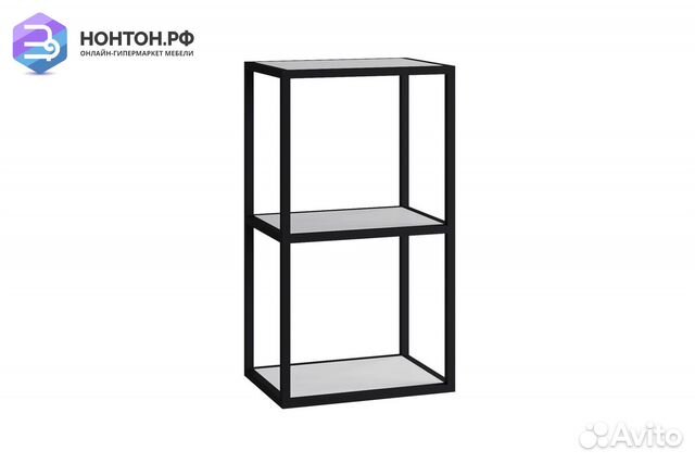 Стеллаж Лофт-3 400 белый