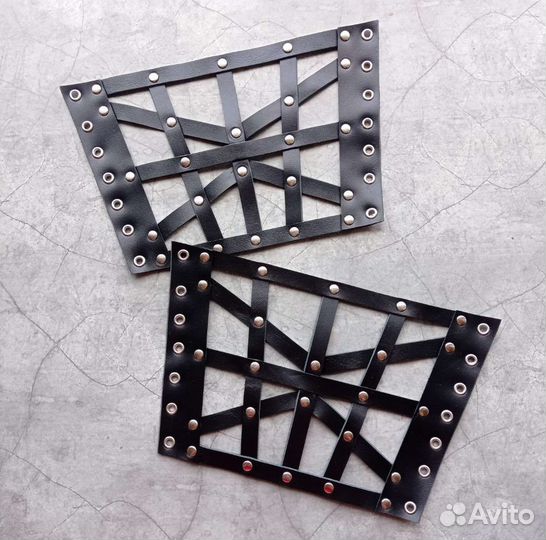 Женские браслеты-наручи натуральная кожа, новые