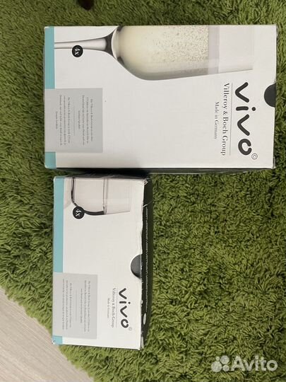 Villeroy boch бокалы шампанское и вода/виски