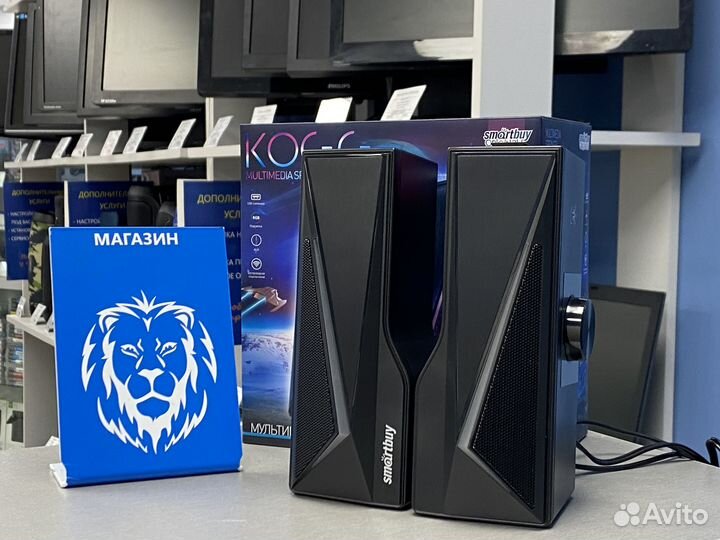 Колонки для пк Smartbuy 6W новые