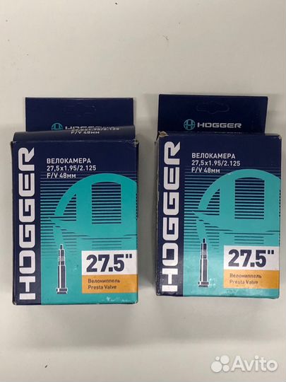 Велокамера hogged 27,5x1,95/2.125