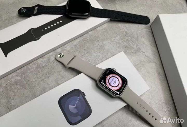 Apple Watch Series 9 (серебро с Галереей)