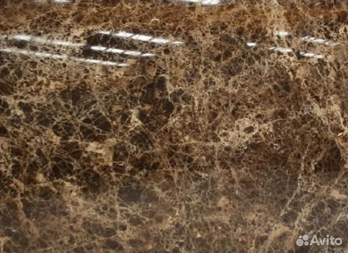 Лестница из камня мрамора Emperador Dark