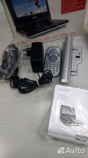 Портативный dvd плеер philips