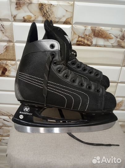 Коньки хоккейные nordway 42 размер