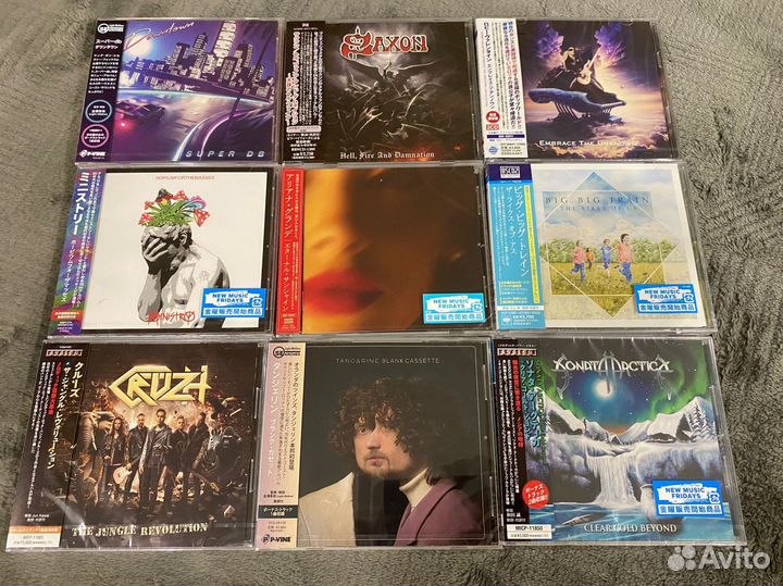 Японские компакт диски (CD japan), новые