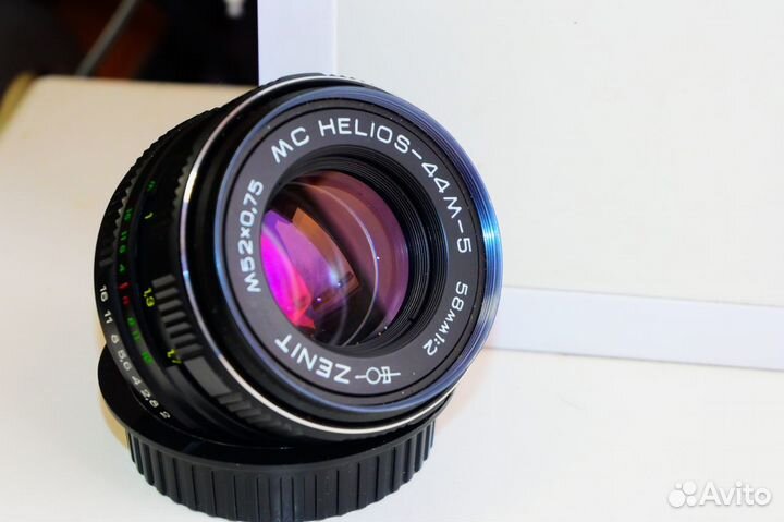 Гелиос 44М-5 58mm f/2 мс Советский портретник М42