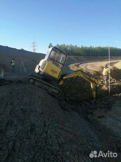 Услуги мини экскаватора и мини погрузчика