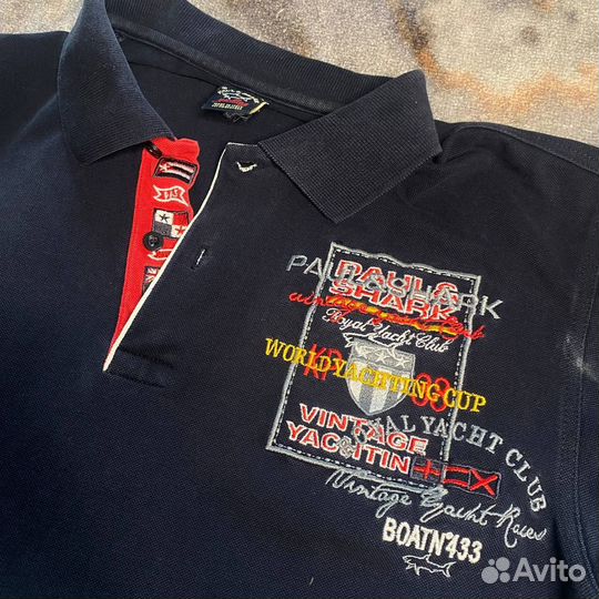 Мужское polo paul shark L