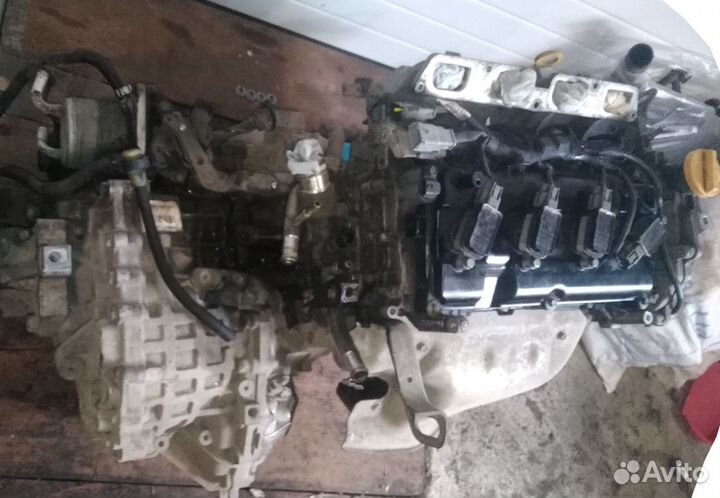 Renault Scenic 3 megane Fluence двигатель 2.0л cvt