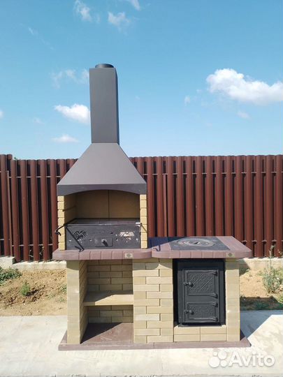 Сборные комплексы Барбекю. Мангал. Печь под Казан