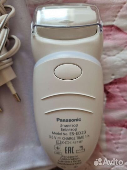 Эпилятор новый Panasonic