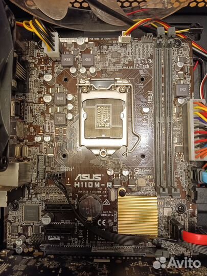 Материнская плата Asus h110m-r