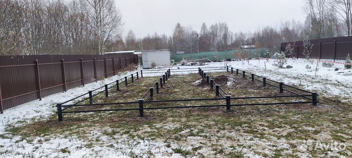 Монтаж винтовых свай под ключ