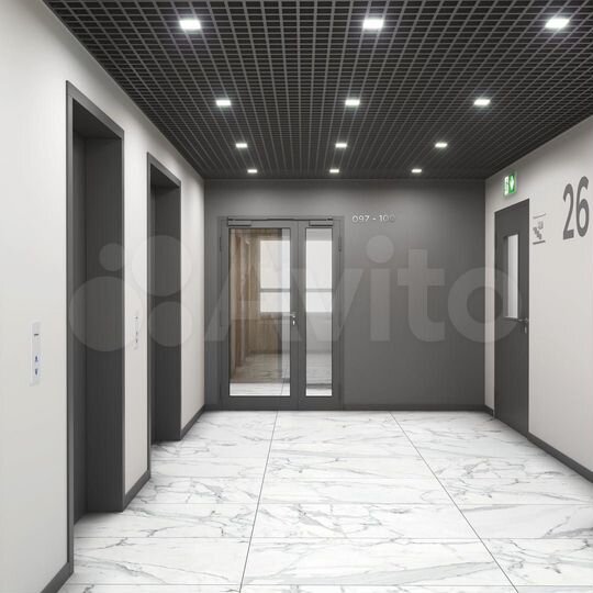 2-к. квартира, 48,6 м², 23/29 эт.