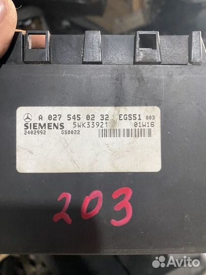 Блок управления АКПП Мерседес