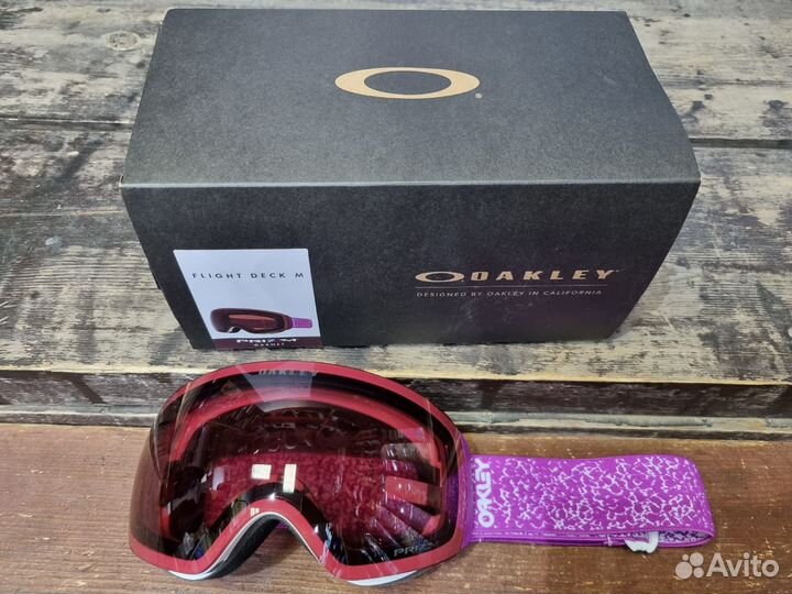 Маска горнолыжная Oakley Flight Deck Purple Новая