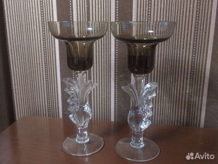 Хрустальные подсвечники СССР