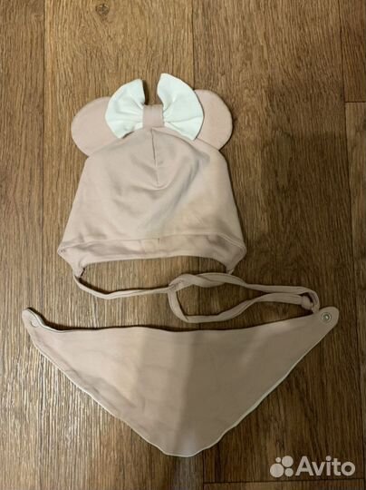 Комплект шапка и снуд