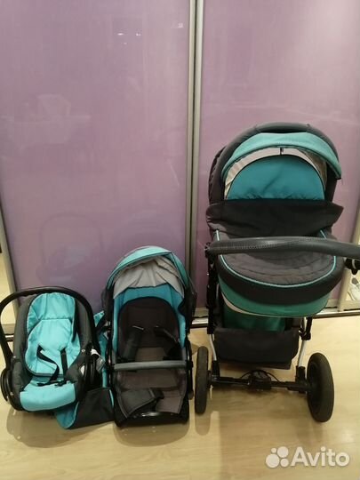 Коляска verdi pepe eco plus 3 в 1