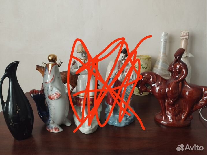 Фарфоровые статуэтки СССР