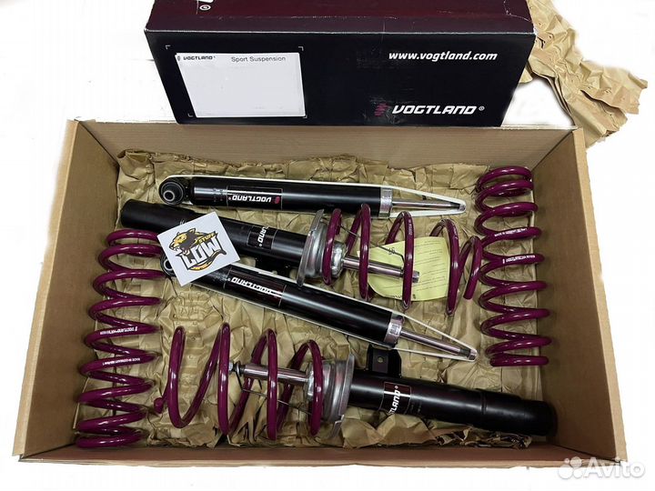 BMW E46 Compact 4цил подвеска -40/25 занижение Vog