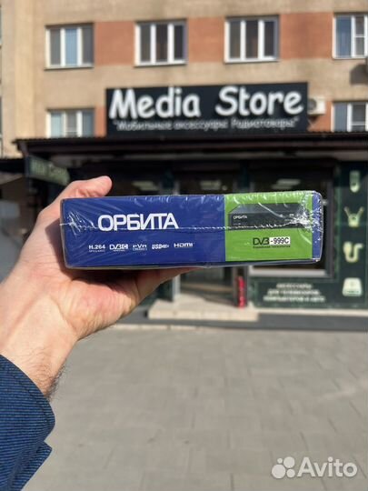 Цифровая приставка DVB-C/T2 орбита HD-999c