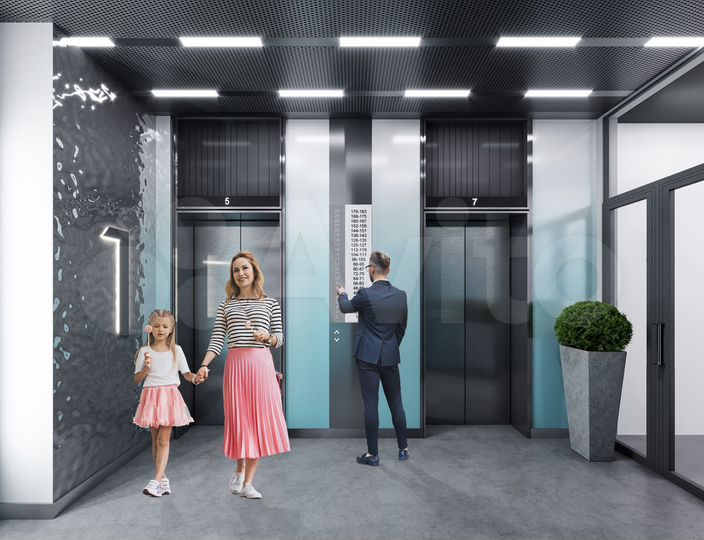 3-к. квартира, 91,5 м², 7/24 эт.