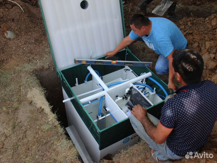 Септик био Green 4 с переливом