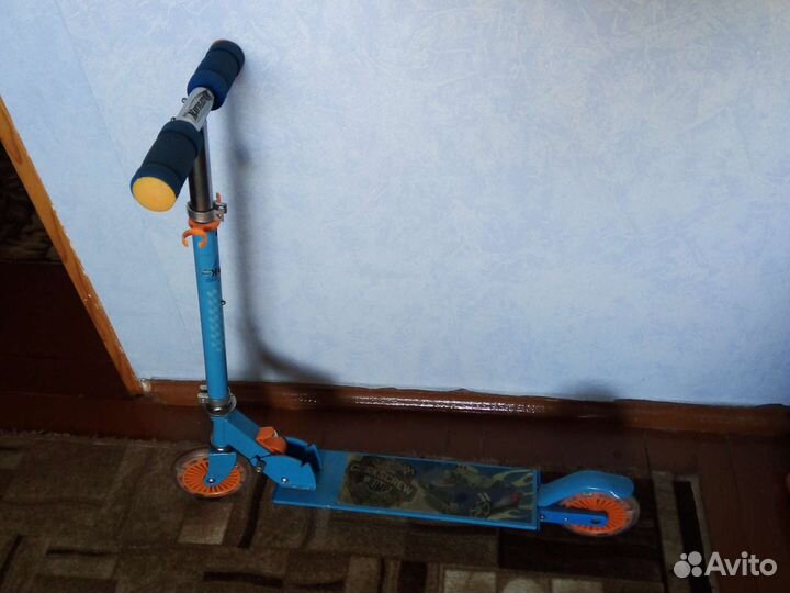 Самокат детский двухколесный бу 80 см